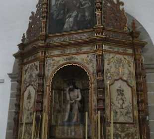 Besichtigung der Kirche / Iglesia de San Agustin