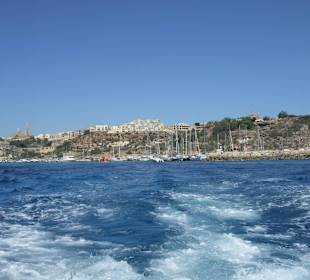 Hafen Mgrr vom Schiff aus