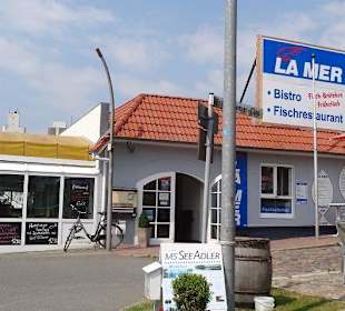 Fischrestaurant "La Mer" am Außenhafen