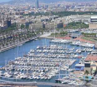 Barcelona aus der Luft