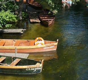 Boote auf der Krutynia