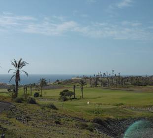 Teilbereich des Golfplatzes