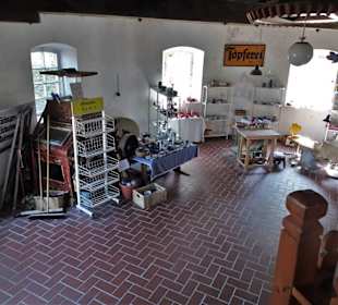 Die Töpferabteilung in der Museumsmühle