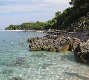 Strand unweit vom Hotel