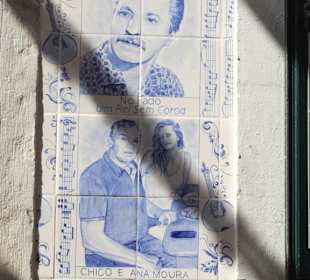 Azulejos der Bewohner