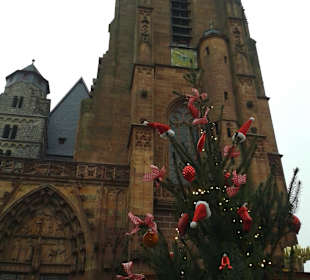 Dom mit Weihnachtsbaum