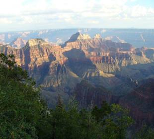 North Rim Grand Canyon Sonnen Untergang
