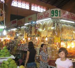 Das Innere des Ben-Thanh-Marktes