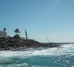 Blick von der Strandpromenade