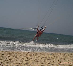 Ich schaue mir das alles von oben an