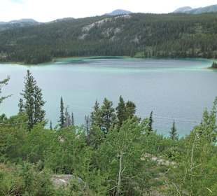 Blick auf den malerischen See