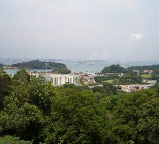 Fahrt mit der Bahn zum Mount Faber