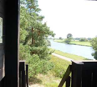 Blick vom Turm auf die Havel