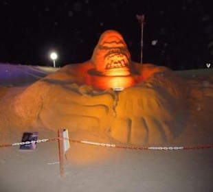 Sandskulpturenausstellung