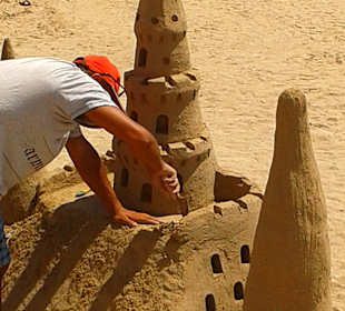 Sandburgenbauenwettbewerb