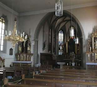 In der Kirche St. Sebastian in Sulzfeld am Main