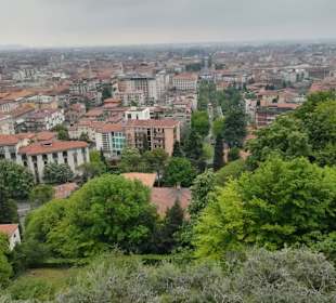 Bergamo von oben