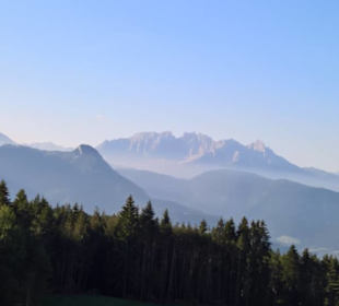 Blick auf die Dolomiten