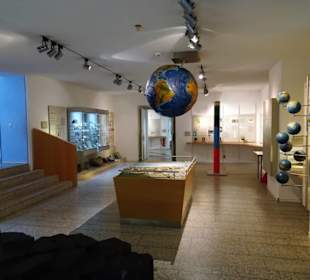 In der geologischen Abteilung des Museums