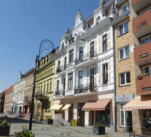 In der Altstadt von Świnoujście / Swinemünde