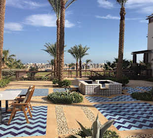 Blick vom Restaurant Piazza auf El Gouna