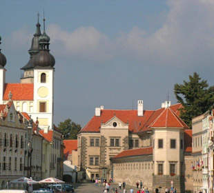 Blick in Richtung Schloß