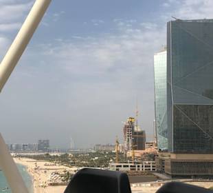 Blick vom Flying Cup oben