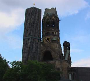 Blick auf die Gedächniskirche