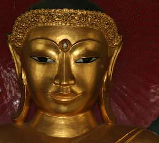 Swedagon Pagode Buddhakopf