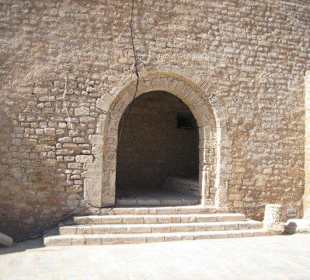 Eingang zu den Räumen