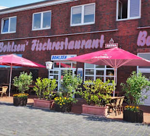 Gastrozeile am Neuen Fischereihafen