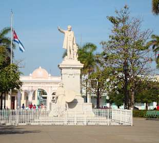 Er zeigt in die Zukunft, nur so geht es nie.