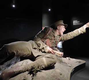 Man denkt man ist mitten im Krieg