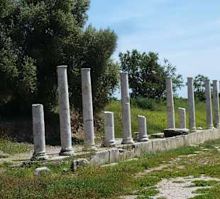 Säulenstraße in Side