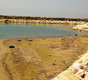 Am Hafen von Evrenseki Ende Mai