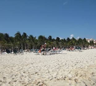 Strand Höhe Riu Yucatan