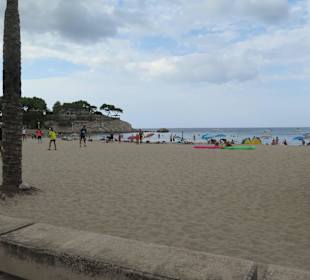 Bucht von Paguera im August