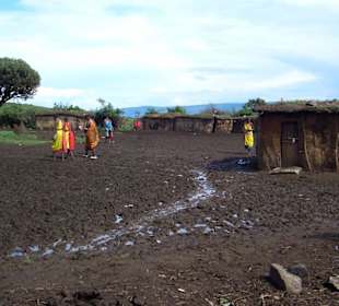 Massai Dorf