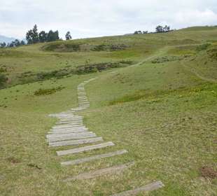 In der Anlage unterwegs