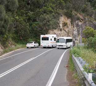 Verkehr am "Mount Defiance Lookout"