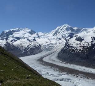 Weg zur Monte Rosa-Hütte