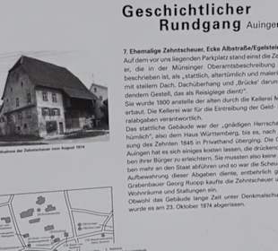 Ehemalige Zehntscheuer Auingen