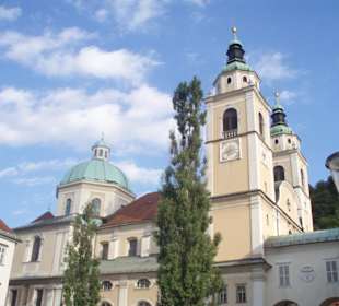 Stadt und Altstadt Ljubljana