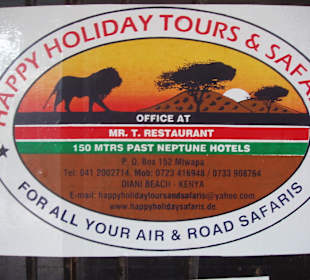 Happy Holiday Tours And Safaris