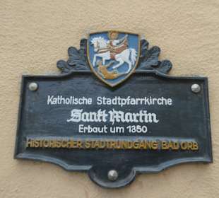 Die kath. Kirche St. Martin in Bad Orb