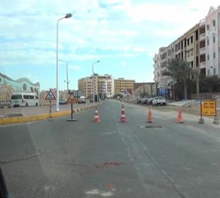 Fahrt durch Hurghada