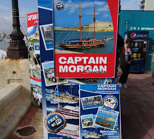 Werbeplakat für die Hafenrundfahrt