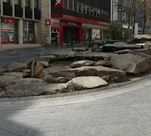 Der Treppen-Brunnen am Jägersbrunnen