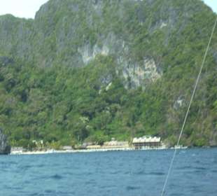 Luxus Resort Lagen Island 5 Sterne im Hintergrund