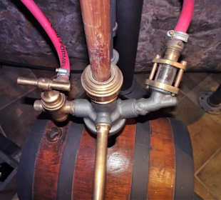 Die Fassabfüllung im Brauereimuseum